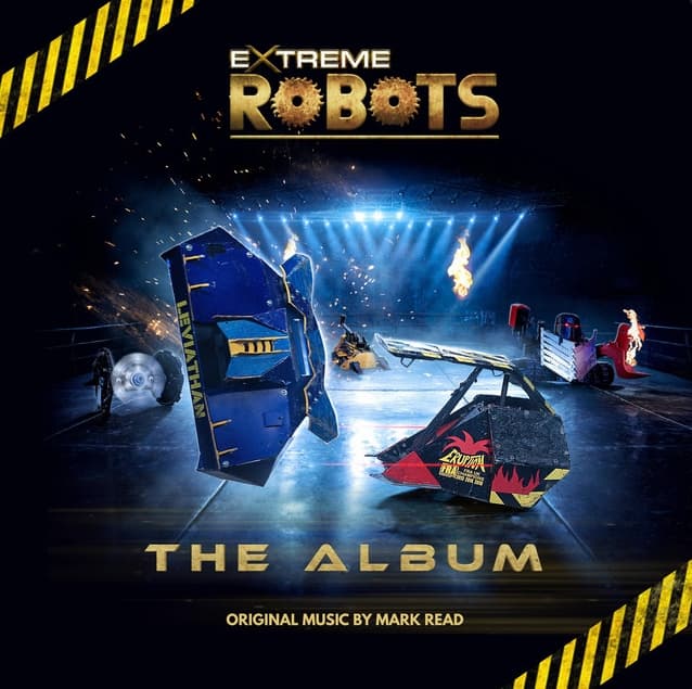 Album cover art for EXTREME ROBOTS