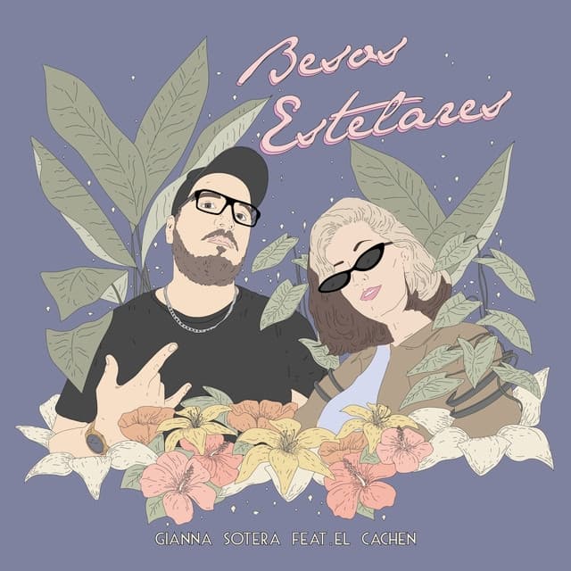 Album cover art for Besos Estelares (Cumbia Version)