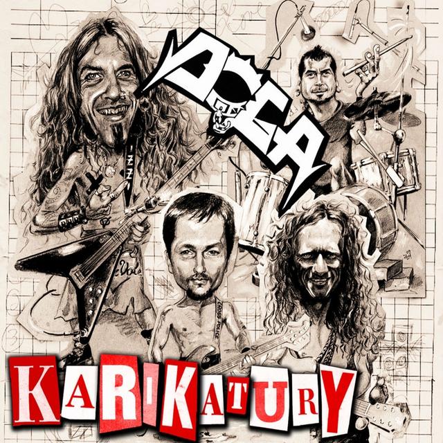 Album cover art for Karikatury