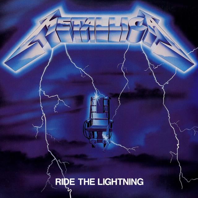 Album cover art for Ride the Lightning