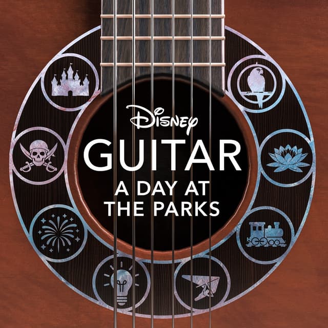 Album cover art for Disney Guitar: A Day at the Parks