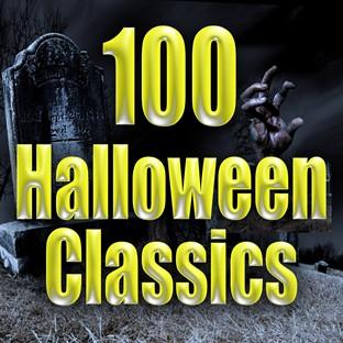 Album cover art for 100 Halloween Classics