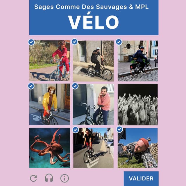 Album cover art for Vélo