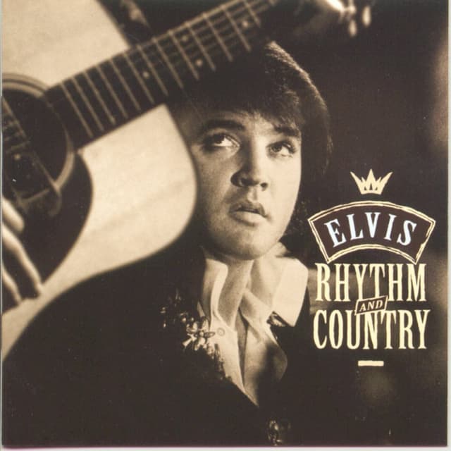 Album cover art for Rhythm and Country: Essential Elvis Vol. 5