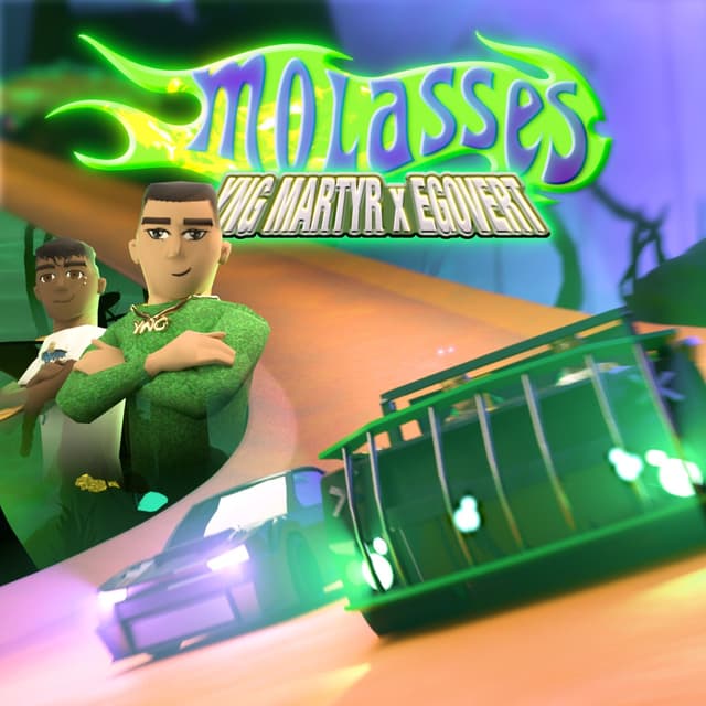 Album cover art for Molasses