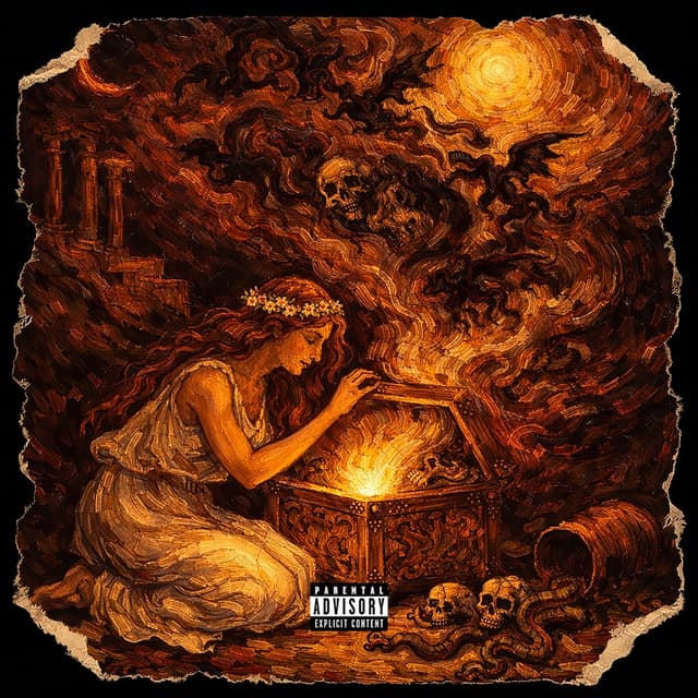 Album cover art for EVIL WORLD