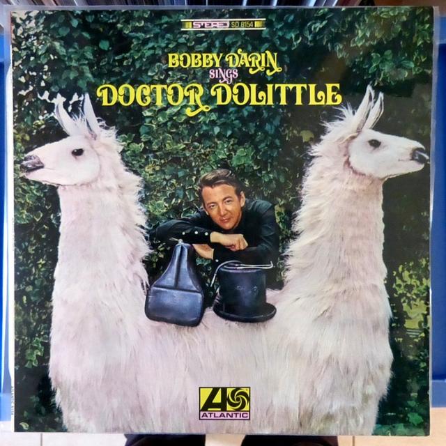 Album cover art for Bobby Darin Sings Doctor Dolittle