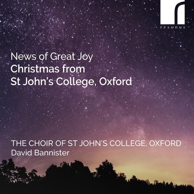 Album cover art for News of Great Joy: Christmas from St John’s College, Oxford