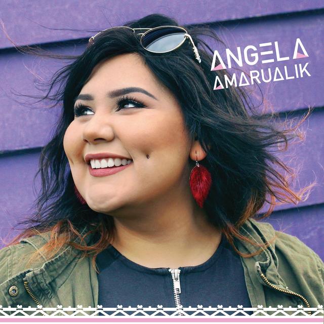 Album cover art for Angela Amarualik