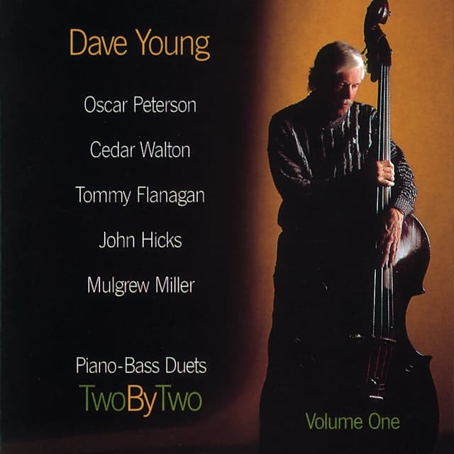 Album cover art for Two By Two: Piano-Bass Duets, Volume One