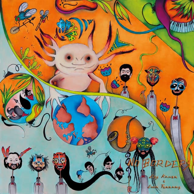 Album cover art for No Borders
