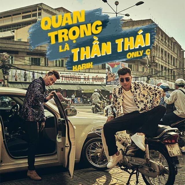 Album cover art for Quan Trọng Là Thần Thái