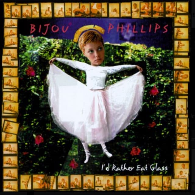 Album cover art for I'd Rather Eat Glass