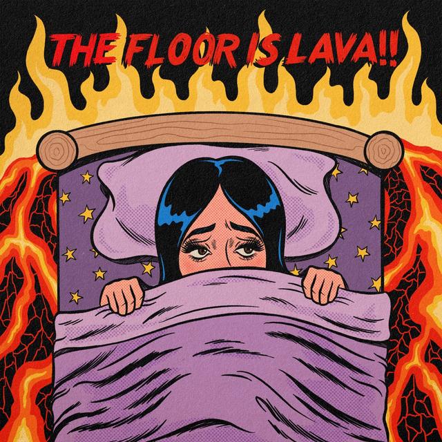 Album cover art for The Floor Is Lava!!