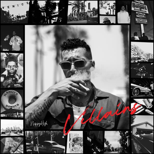Album cover art for Villains