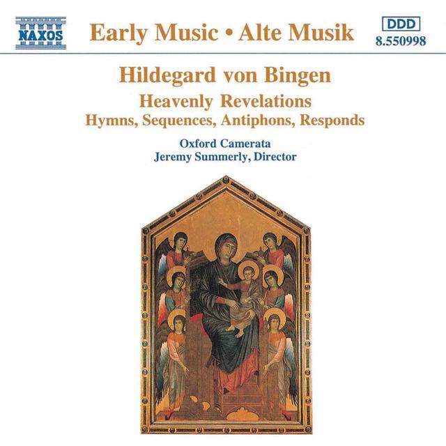 Album cover art for Hildegard Von Bingen: Heavenly Revelations