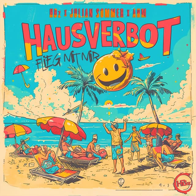 Album cover art for HAUSVERBOT (Flieg mit mir)