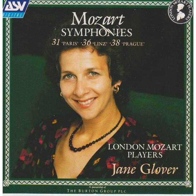 Album cover art for Mozart: Symphonies Nos.31 "Paris", 36 "Linz" & 38 "Prague"