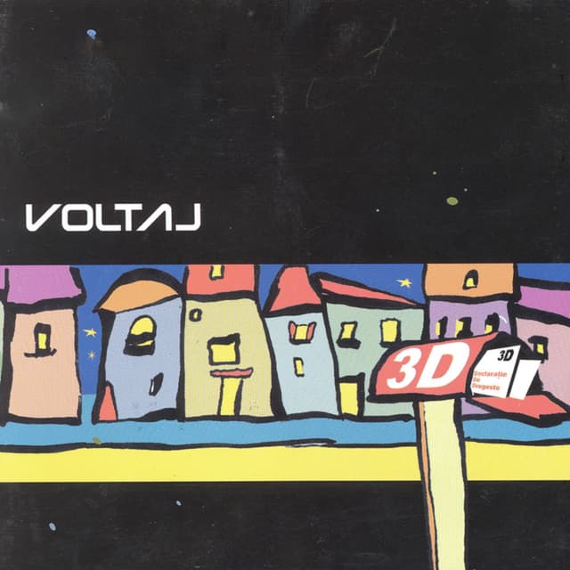 Album cover art for 3D