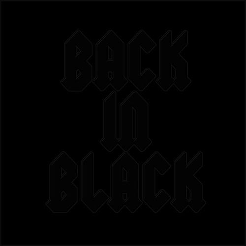 Album cover art for Back In Black