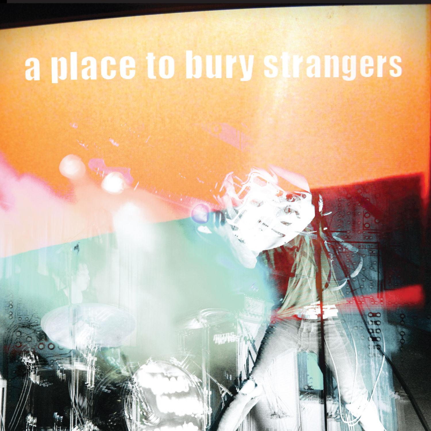 Lyric cover art as blurred background