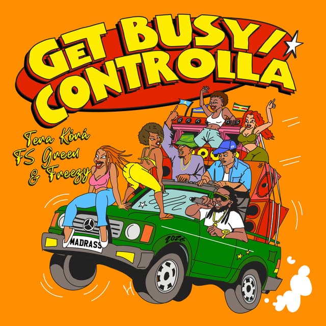 Album cover art for Get Busy / Controlla