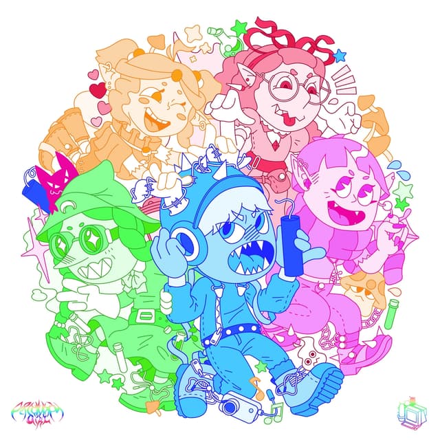 Album cover art for Recovery Girl & Friends Mixtape