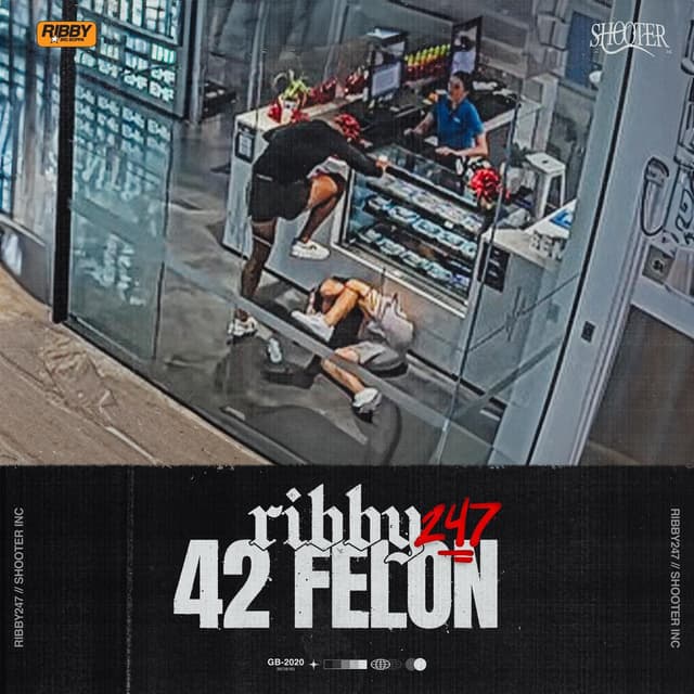 Album cover art for 42 FELON