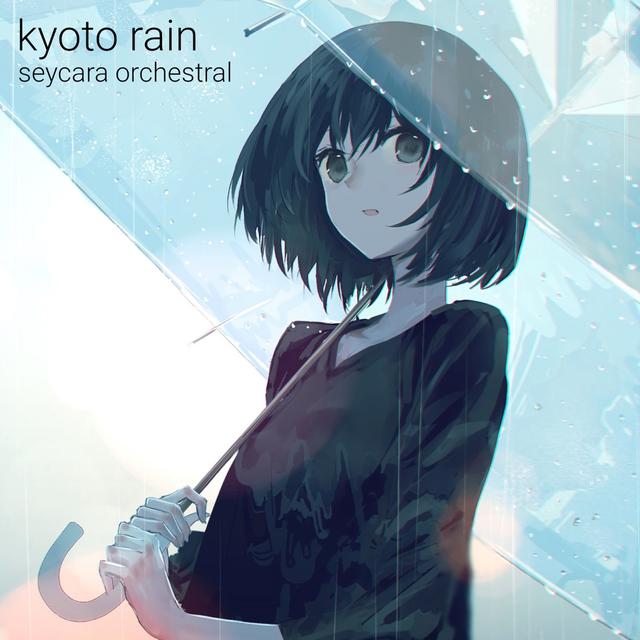 Album cover art for kyoto rain