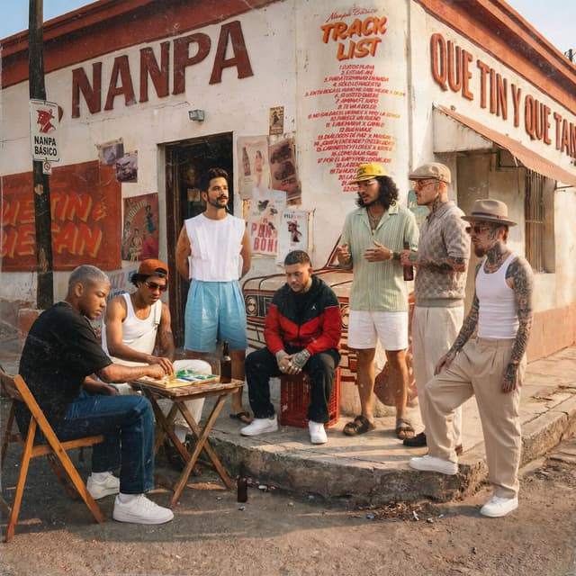 Album cover art for Que Tin y Que Tan