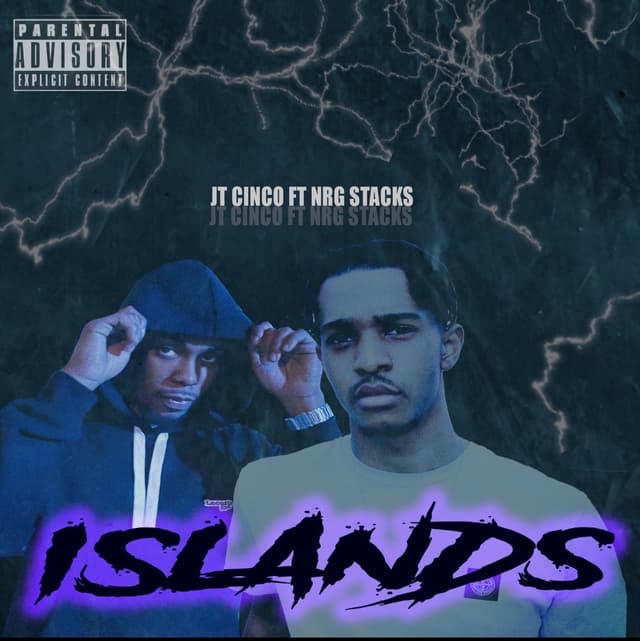 Album cover art for Islands