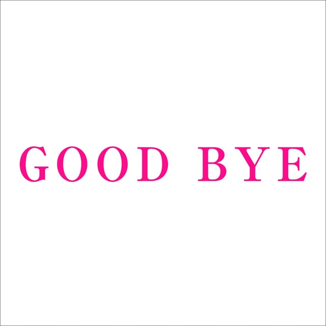 Album cover art for Good Bye