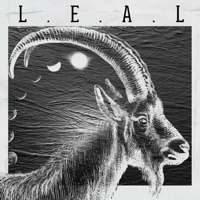 Album cover art for Leal