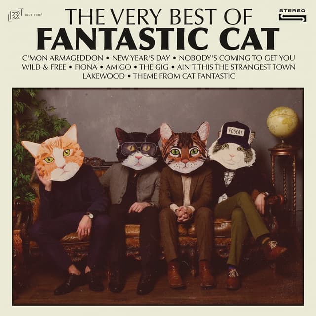 Album cover art for The Very Best of Fantastic Cat