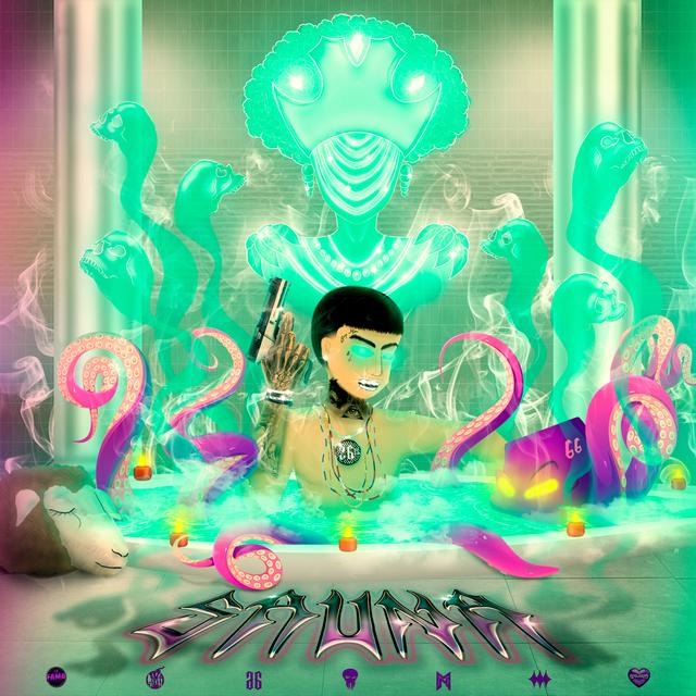 Album cover art for SAUNA
