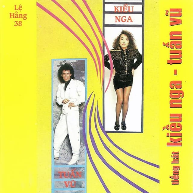 Album cover art for Tiếng hát Kiều Nga - Tuấn Vũ