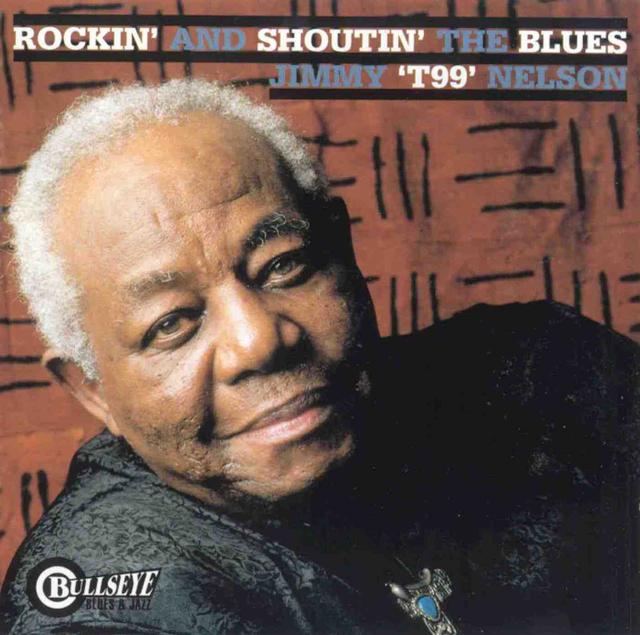 Album cover art for Rockin’ and Shoutin’ the Blues