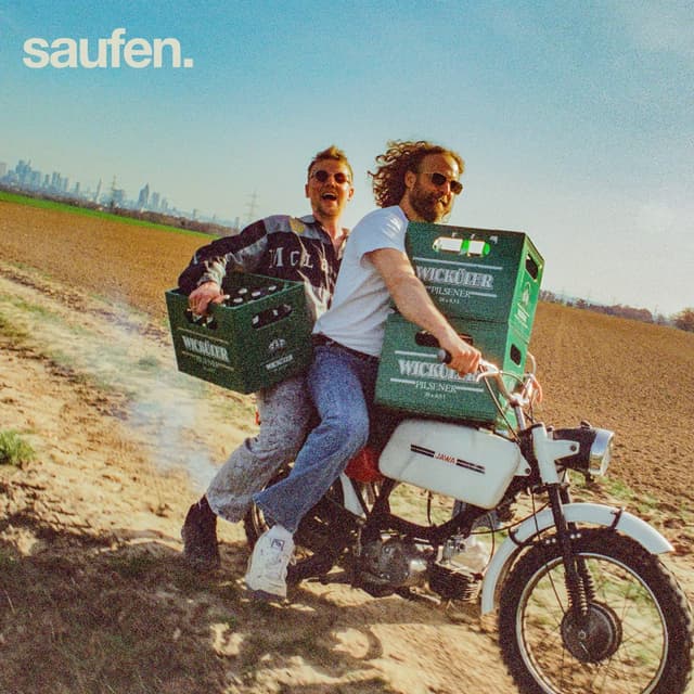 Album cover art for Saufen.