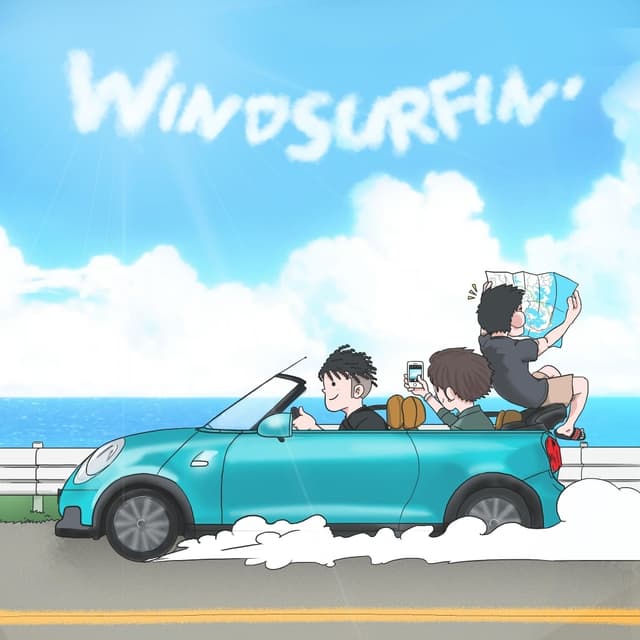 Album cover art for Windsurfin'