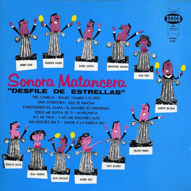 Album cover art for Desfile de Estrellas