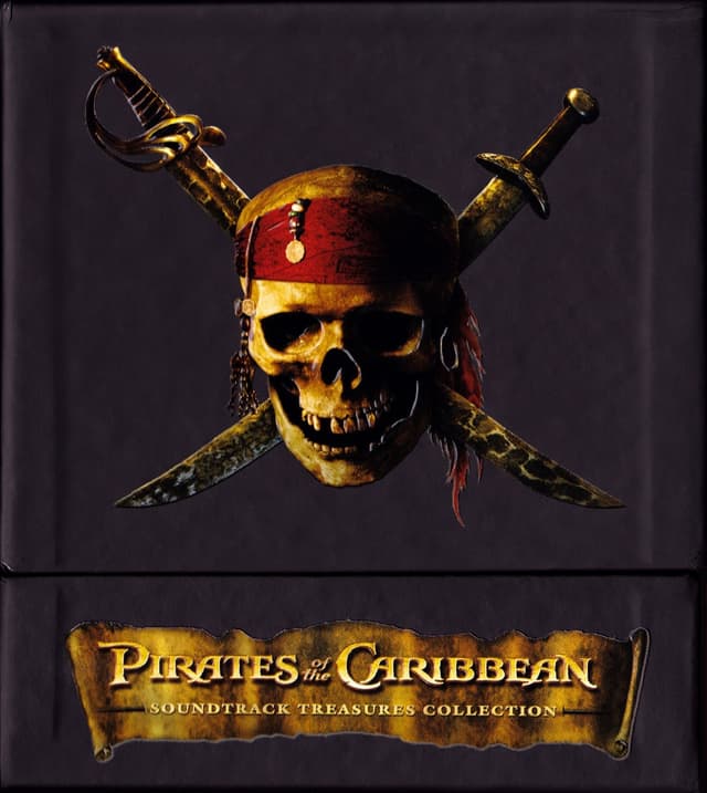 Album cover art for Pirates of the Caribbean: Soundtrack Treasures Collection