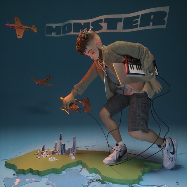 Album cover art for Monster