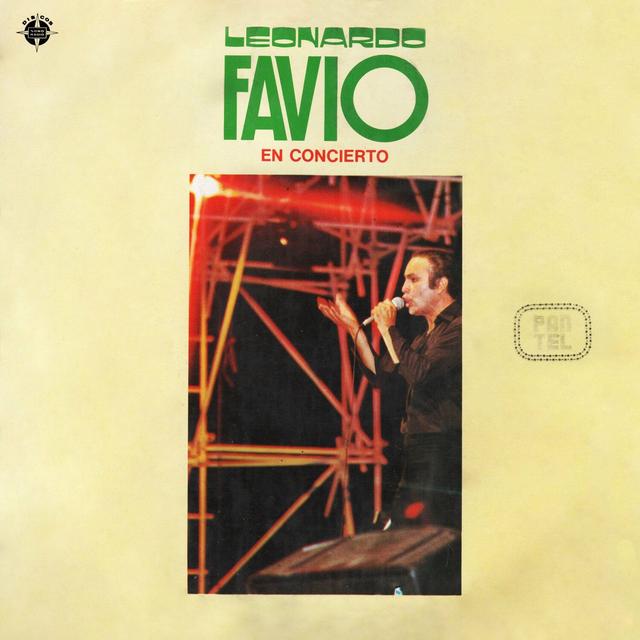 Album cover art for Leonardo Favio en Concierto