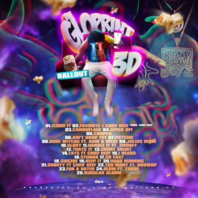 Album cover art for Gloprint 3D