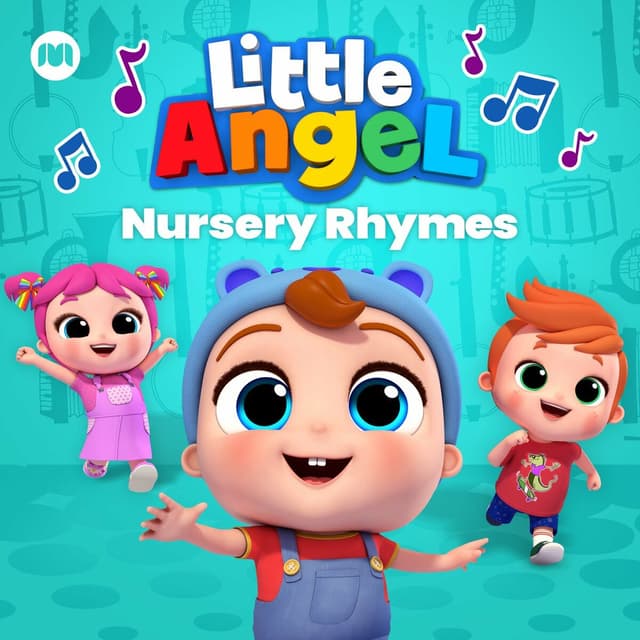 Album cover art for Little Angel's Nursery Rhymes