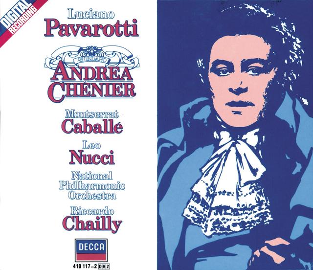 Album cover art for Andrea Chénier