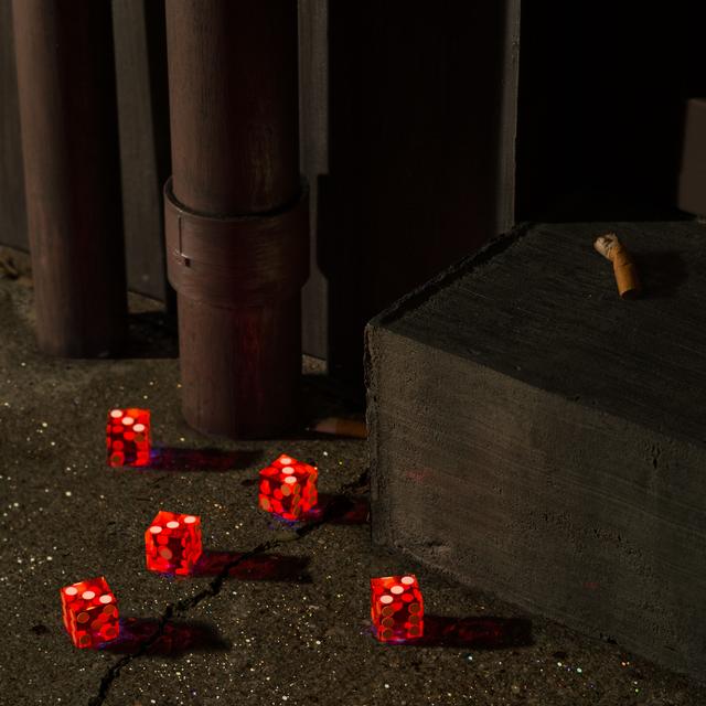 Album cover art for Five Dice, All Threes