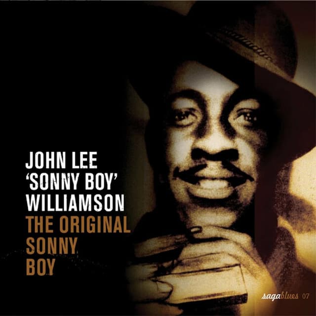 Album cover art for Saga Blues: The Original Sonny Boy