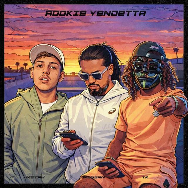 Album cover art for Rookie Vendetta
