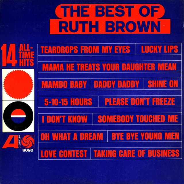 Album cover art for The Best Of Ruth Brown